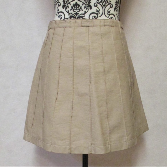 FREE PEOPLE Vegan Leather Mini Skirt NWT sizes 8 & 10 - Picture 6 of 9